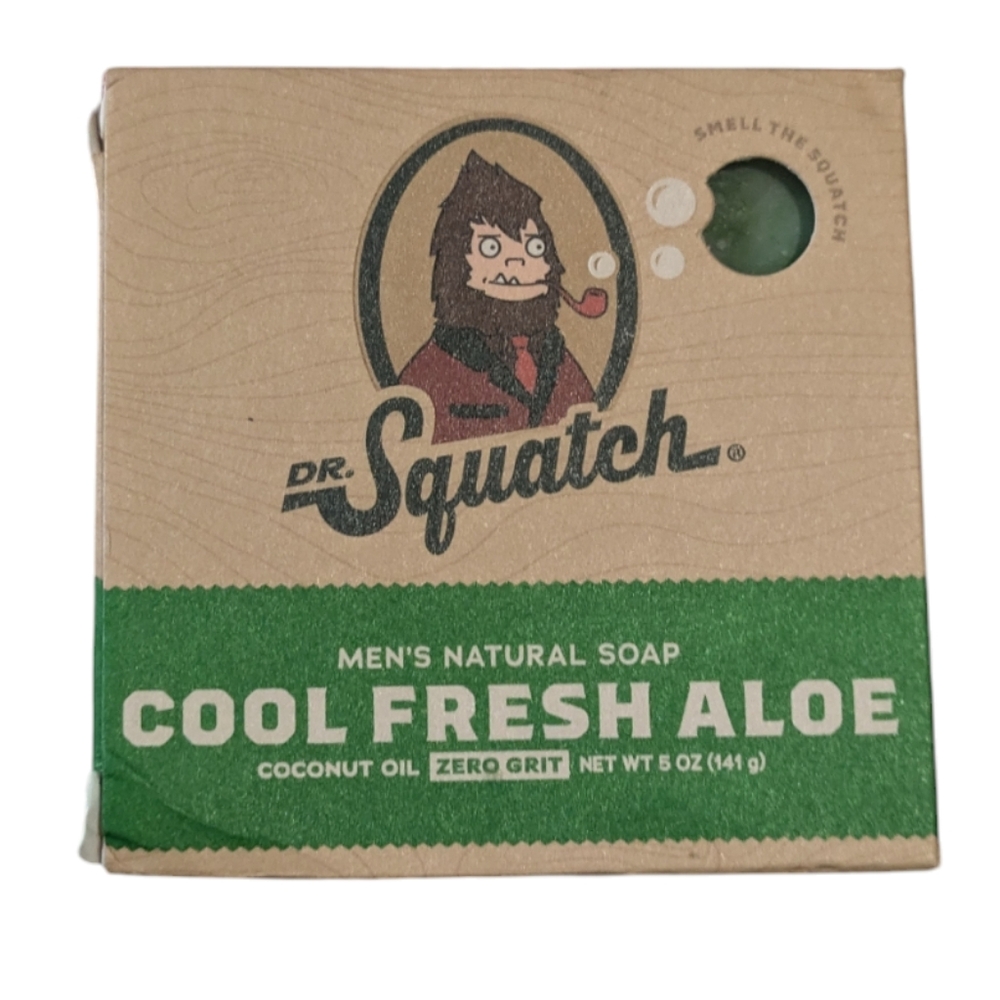 Dr Squatch natural soap Cool Fresh Aloe